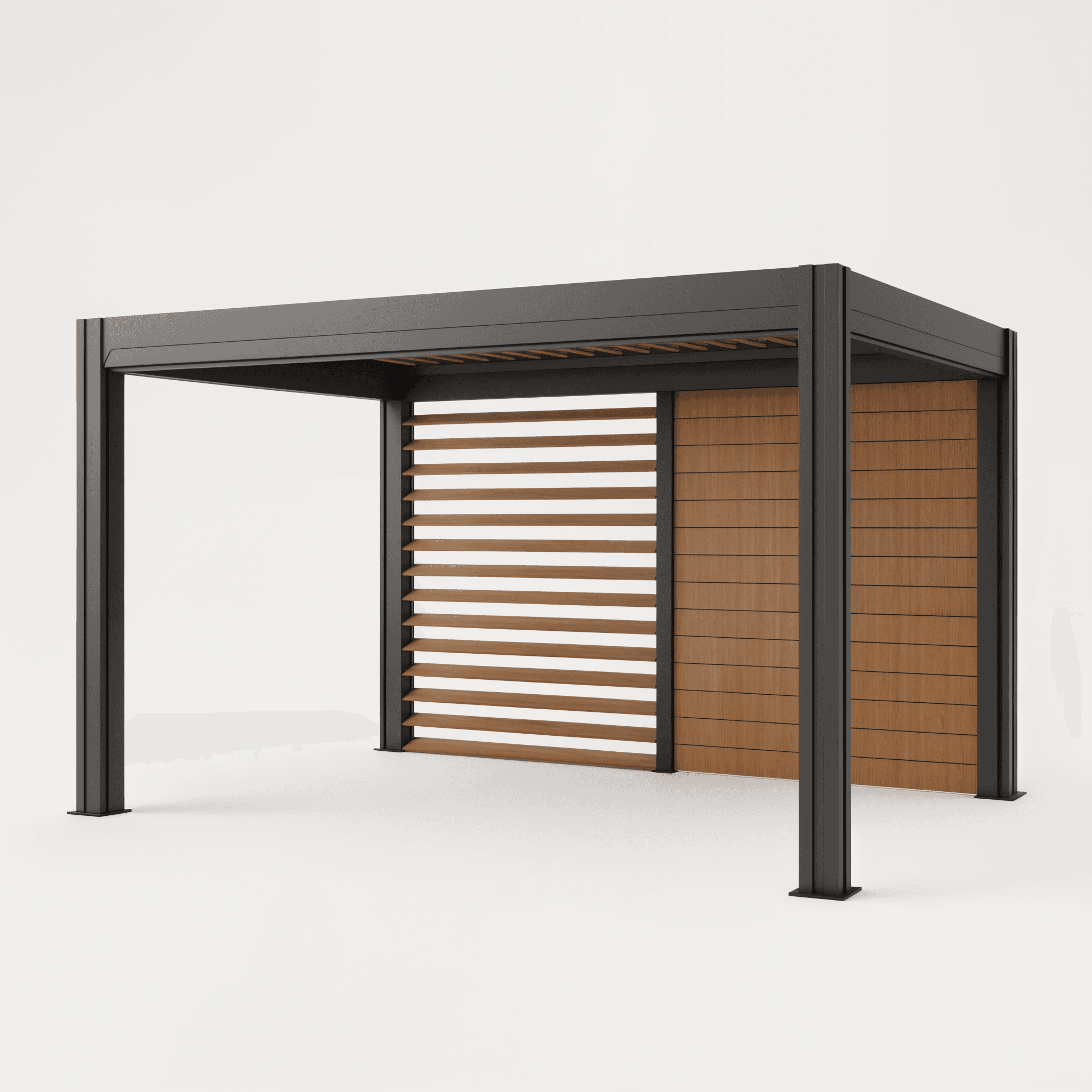 어반 우드블라인드 파고라